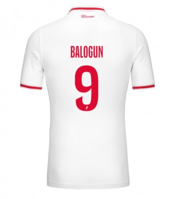 AS Monaco Folarin Balogun #9 Hemmatröja 2024-25 Kortärmad